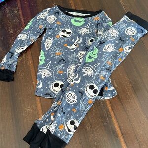 4T Little Sleepies Nightmare before Christmas pajamas